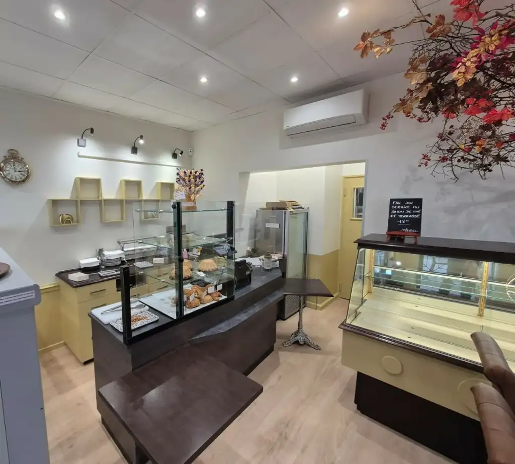 Rénovation du sol et des murs de la Pâtisserie Louis à Chambéry